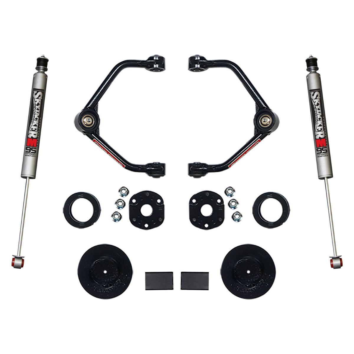 Skyjacker UCA 3" Spacer/M95 Shocks Lift Kit 19-up Ram 1500 4wd - Click Image to Close